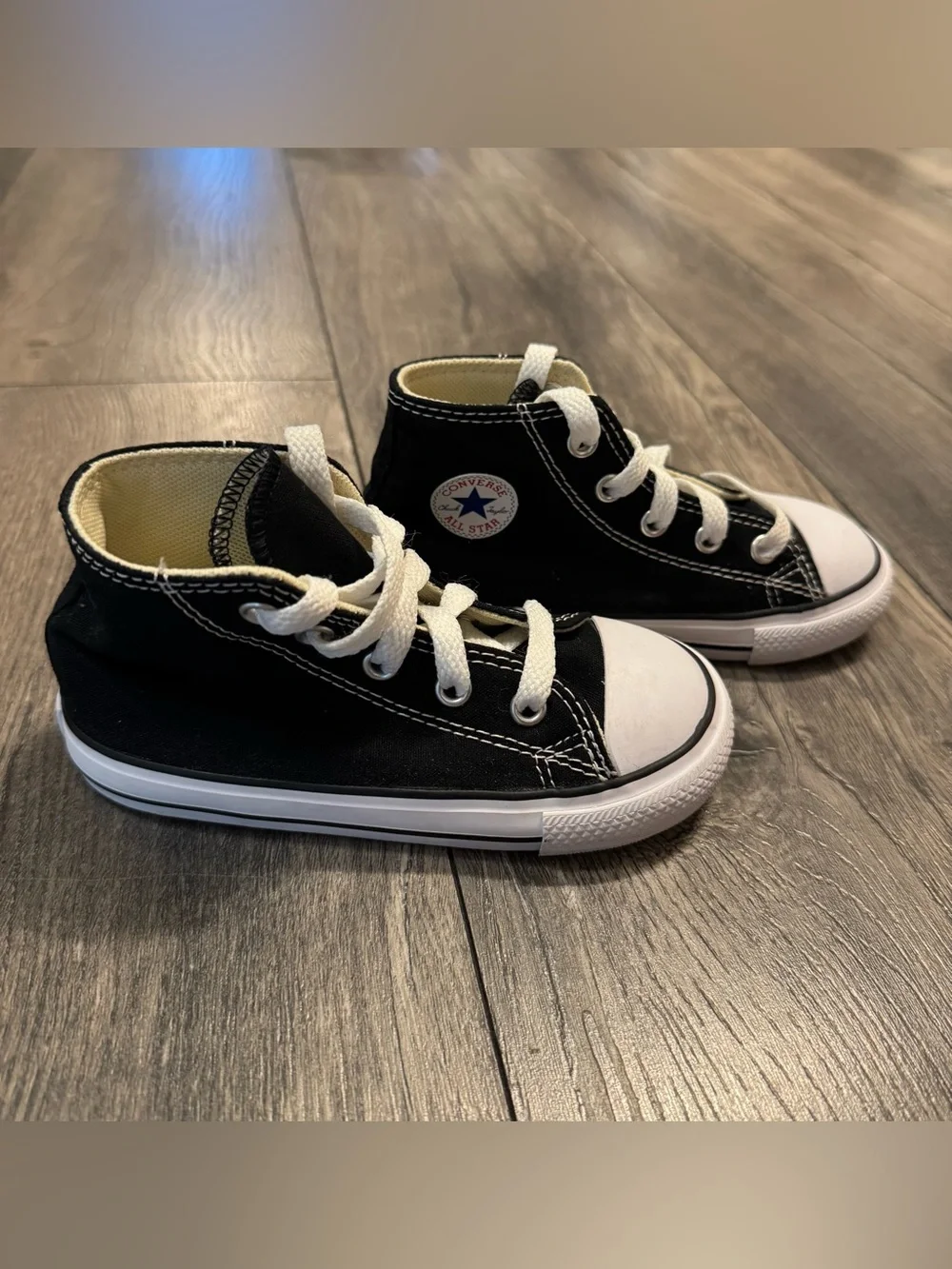 Converse Chuck Taylor All Star Hi Top Toddler Black Size 8